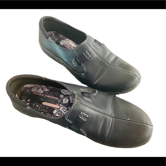 Skechers Shoes - Vintage Sketcher Slip On Fashion Clogs, Black, Size, 11